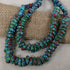 Blue Green Jasper Gemstone Multi-strand Necklace