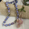 Purple Crazy Lace Agate Gemstone Necklace - VP's Jewelry