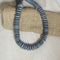 Dark Blue Grey Men's Beaded Necklace - VP's Jewelry  