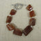 Gemstone Nugget Bracelet Brown - VP's Jewelry