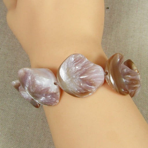 Pink Ocean Sea Shell Bracelet