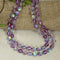 Lavender Double Strand Sea Glass Necklace - VP's Jewelry