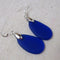 Big Sea Glass Earrings - VP's Jewelry