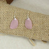 Blossom Pink Sea Glass Earrings