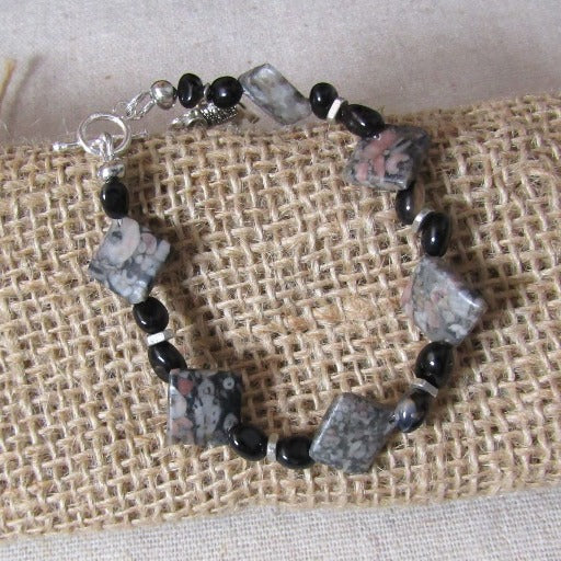 Beaded Gemstone Bracelet