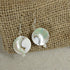 Natural Mother-of-Pearl Coin Drop Earrings - VP's Jewelry