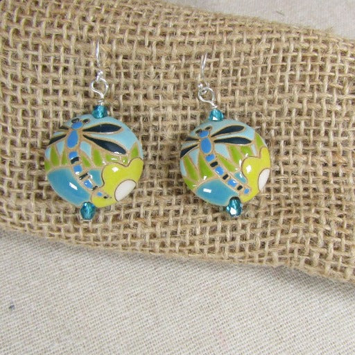 Handmade Artisan Earrings Dragan Fly Design - VP's Jewelry
