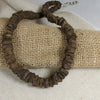 Man's Brown Rustic Gemstone Daring Necklace - VP's Jewelry