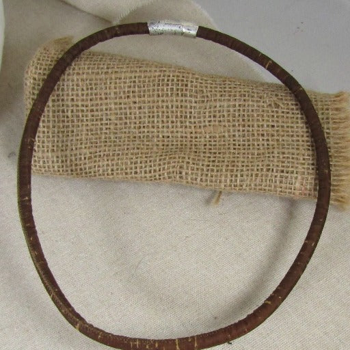 Men's Brown Portuguese Cork Necklace - VP's Jewelry