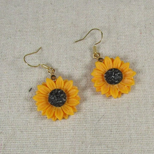 Cute Sunflower Earrings - VP's Jewelry