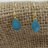 Light Turquoise Drusy Crystal Quartz Earrings - VP's Jewelry