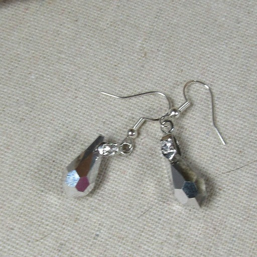 Classic Crystal Teardrop Earrings - VP's Jewelry