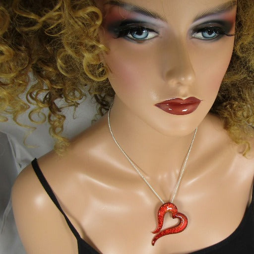 Handmade Alluring Heart Pendant Necklace - VP's Jewelry