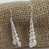 Natural Shell Tower & Silver Earrings