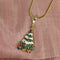 Delicate Christmas Tree Pendant Necklace - VP's Jewelry