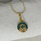 Green Claddagh Pendant Necklace - VP's Jewelry