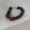 Czech Crystal Teardrop Marron Bracelet - VP's Jewelry