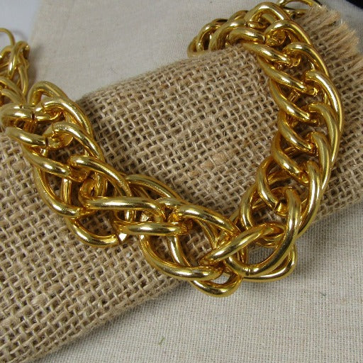 Big Gold Link Chain Necklace Gold Chain Unisex Necklace - VP's Jewelry