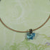 Blue Crystal Butterfly Pendant Necklace - VP's Jewelry