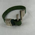 Emerald Green  Leather Bracelet for a Woman