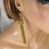 Antique Gold Tassel Dangling Long Earrings - VP's Jewelry