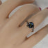 Affordable Right Hand Fashion Rainbow Topaz Ring Size 7