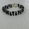 Black Crystal Cuff Bracelet - VP's Jewelry