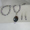 Lilac Pearl Necklace with Lepidolite Pendant - VP's Jewelry