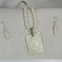 Mother of Pearl Necklace and Earrings _ Jewelry Set - VP's Jewelry 