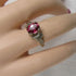 Blush Topaz Pink Ring Size 7