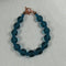 Turquoise Sea Glass Bracelet - VP's Jewelry