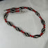 Black & White African Bead Necklace - VP's Jewelry