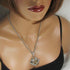 Gold Crystal Pendant Necklace - VP's Jewelry