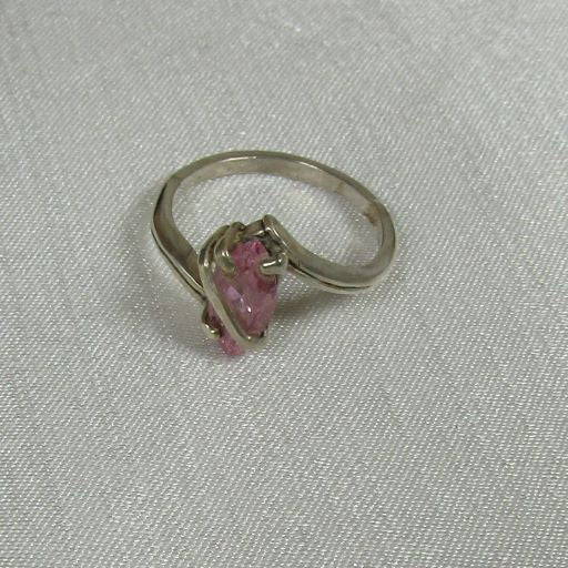 Buy Cubic Zirconia Pink Fashion Ring S