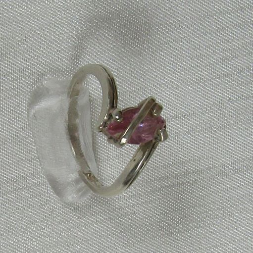 Buy Cubic Zirconia Pink Fashion Ring S