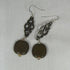 Handmade Earrings in Light Brown Kazuri Bead - VP's Jewelry  