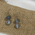 Black Agate Drop Earrings Fashionable Gemstone Earring - VP's Jewelry