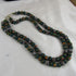 Double Strand Multicolored African Trade Bead Beaded Necklace