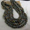 Handmade African Trade Beads Black Statement Necklace Five Strand - VP's Jewelry