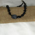 Black Onyx Gemstone Beaded Necklace with Fair Trade Focus
