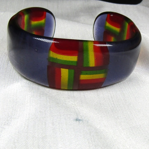 purple cuff bracelet