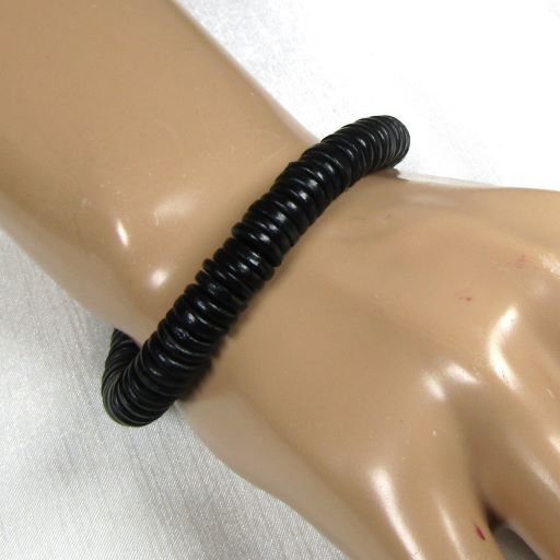 Black Surfer Bracelet Men's