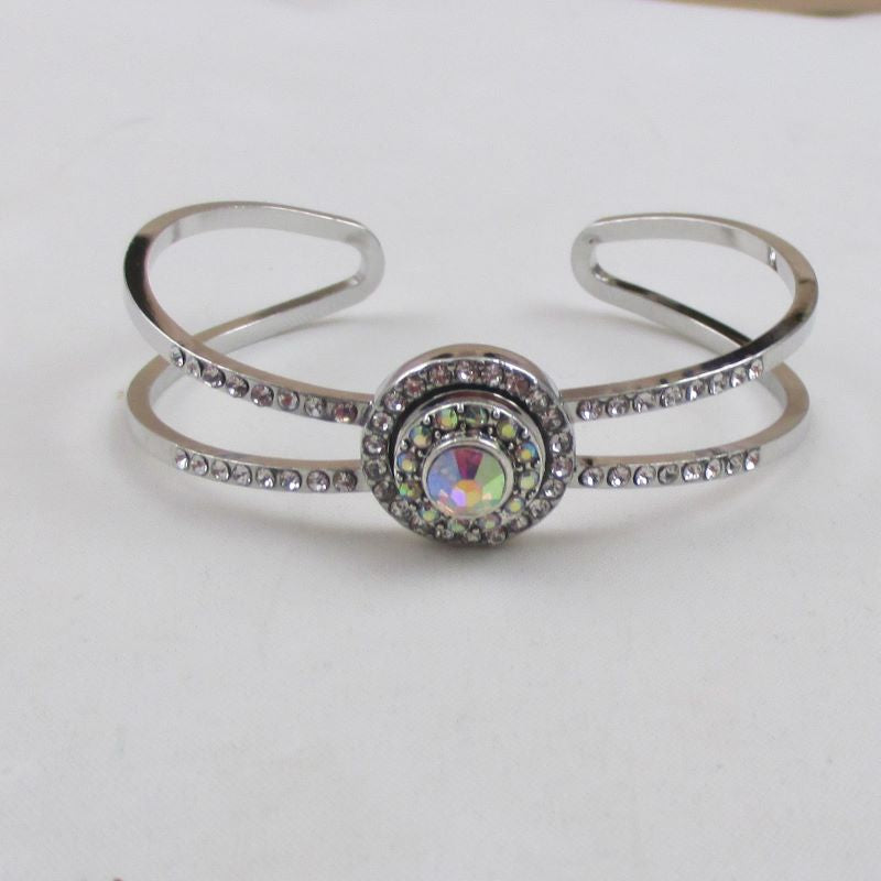 Rhinestone Bangle Bracelet - VP's Jewelry