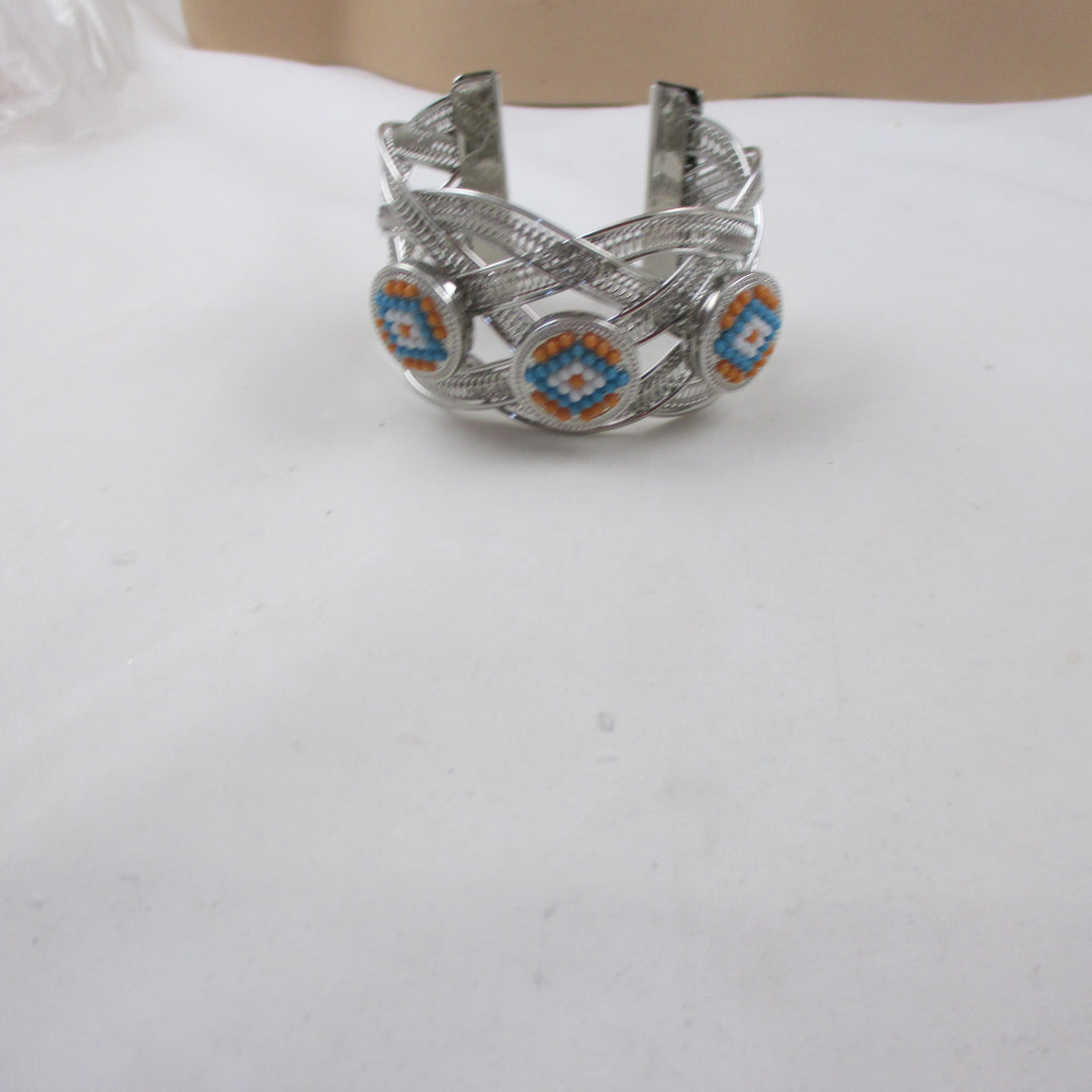Cuff Bracelet with Southwestern Accent - VP's Jewelry