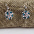 Turquoise Crystal & A/B Crystal Multi-stone Earrings - VP's Jewelry