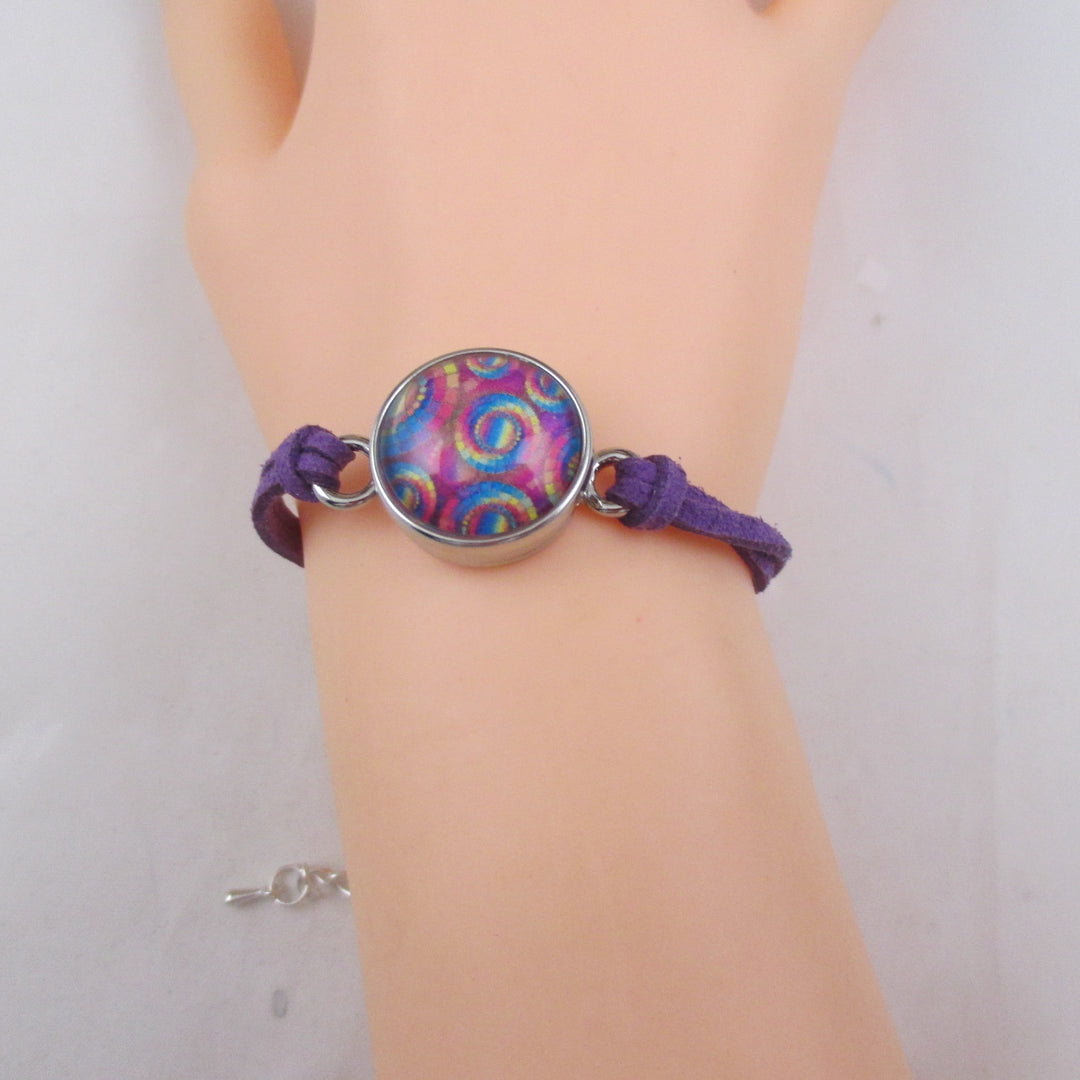 Kid's Purple Suede Bracelet - VP's Jewelry