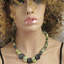 Matte Natural Yellow Turquoise Necklace - VP's Jewelry