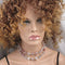 White Agate Gemstone Necklace Double Strand - VP's Jewelry