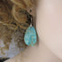 Turquoise Teardrop Earrings  Drop Earrings