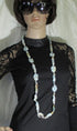 Large Bead Amazonite Big Bold Long Necklace - VP's Jewelry